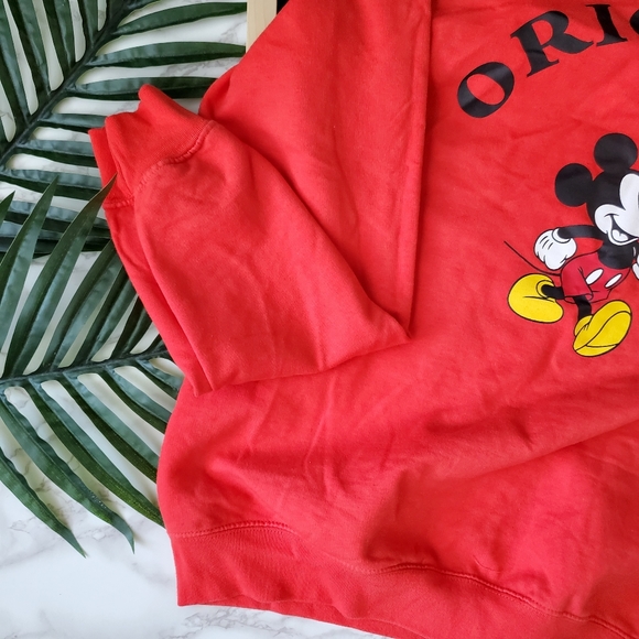 Disney Original Cold Shoulder Mickey Mouse Sweatshirt - Picture 3 of 6